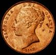 London Coins : A167 : Lot 862 : Penny 1858 Large Date No WW Peck 1518 UNC and with around 85% lustre a superb piece and seldom seen ...
