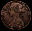 London Coins : A167 : Lot 872 : Penny 1862 VIGTORIA error legend a recently discovered type, previously unlisted by Freeman, Gouby, ...