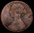 London Coins : A167 : Lot 873 : Penny 1862 VIGTORIA error legend a recently discovered type, previously unlisted by Freeman, Gouby, ...