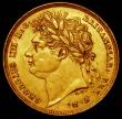 London Coins : A167 : Lot 967 : Sovereign 1821 Marsh 5 GVF the reverse a touch better