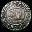 London Coins : A168 : Lot 1081 : Groat Henry VIII Second  Coinage S.2337E Laker Bust D mintmark Rose, GVF/VF with grey tone, comes wi...