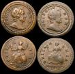 London Coins : A168 : Lot 1197 : Farthings (3) 1721 Peck 822 GVF with some weakness in the centre, Ex-London Coins Auction A140 2/3/2...