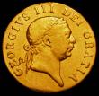 London Coins : A168 : Lot 1263 : Guinea 1813 Military S.3730 Near Fine, Ex-Jewellery, comes in a London Mint Office box with certific...