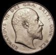 London Coins : A168 : Lot 1390 : Halfcrown 1905 ESC 750, Bull 3571 UNC or very near so, the obverse with a small tone spot on the bac...