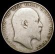 London Coins : A168 : Lot 1391 : Halfcrown 1905 ESC 750, Bull 3571 VG/NVG the key date in the series
