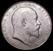 London Coins : A168 : Lot 1395 : Halfcrown 1908 ESC 753, Bull 3574 UNC with choice lustre, a most pleasing and a superior example, in...