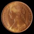 London Coins : A168 : Lot 1444 : Penny 1861 Freeman 22 dies 4+D Choice UNC and almost fully lustrous, slightly subdued on the reverse...