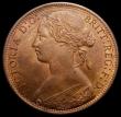 London Coins : A168 : Lot 1453 : Penny 1873 Freeman 64 dies 6+G, Gouby dies J+G with 11 1/2 teeth date spacing to the middle of the 3...