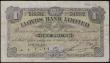 London Coins : A168 : Lot 211 : Isle of Man Lloyds Bank Limited 1 Pound Pick 12a (BY IM16d, IOMPM M337) last date for this signature...