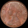 London Coins : A168 : Lot 2207 : Halfpenny 1861 Freeman 282 dies 7+G in a PCGS holder and graded MS64 RB