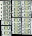 London Coins : A168 : Lot 245 : One Pounds QE2 portrait and pictorial Page & Somerset issues circa 1970-80's (37) most in v...