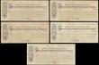 London Coins : A168 : Lot 247 : Palestine, City of Nablus Barclays Bank (Dominion, Colonial and Overseas) remainder cheques without ...