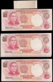London Coins : A168 : Lot 249 : Philippines Bangko Central ng Pilipinas 50 Piso Pick 146b ND (1969) issues (99) a bundle in an origi...