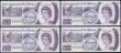 London Coins : A168 : Lot 261 : Saint Helena 50 Pences Pick 5a ND 1979 H.M. Queen Elizabeth issues (4) all in about UNC - UNC includ...