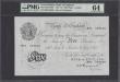 London Coins : A168 : Lot 53 : Five Pounds&nbsp;Peppiatt&nbsp;White&nbsp;Note&nbsp;B264 Fourth Post-war Period Thin paper Metal thr...