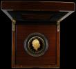London Coins : A168 : Lot 566 : Ten Pounds 2016 Queen Elizabeth II 90th Birthday 5oz. Gold Proof S.M8 nFDC with a small tone spot on...