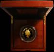 London Coins : A168 : Lot 575 : Ten Pounds 2018 Queen Elizabeth II Sapphire Coronation 1953-2018 5oz.Gold Proof S.M11 FDC in the Roy...