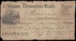 London Coins : A169 : Lot 110 : Devonshire Bank, Okehampton 1 Pound dated 8th December 1817 No. C795 For Can, Williams, Searle &...