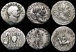 London Coins : A169 : Lot 1148 : Roman (6) Siliqua Valens (364-378AD) , Trier Mint Obverse: Bust right, diademed, draped and cuirasse...