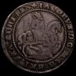 London Coins : A169 : Lot 1202 : Halfcrown James I Third Coinage, Plume over shield S.2667, North 2123, mintmark Trefoil, 14.84 gramm...