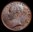 London Coins : A169 : Lot 1390 : Farthing 1854 Peck 1580 a superb example with choice glossy fields, pleasing tone and traces of orig...