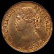 London Coins : A169 : Lot 1412 : Farthing 1880 4 Berries, Open 8 in date, LCGS variety 02, Rare and unlisted by Peck, of comparable q...