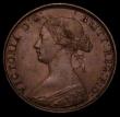 London Coins : A169 : Lot 1620 : Halfpenny 1861 Freeman 275 dies 5+G EF rare in this grade