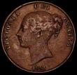 London Coins : A169 : Lot 1679 : Penny 1858 Large Rose Ornamental Trident, Small Date with WW unlisted by Peck, believed to be only a...