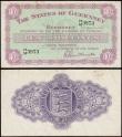 London Coins : A169 : Lot 190 : Guernsey (2) both 1960's Guillemette signature issues comprising the 10 Shillings Pick 42b (BY ...