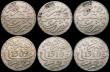 London Coins : A169 : Lot 2226 : Morocco Dirhams, Milled Coinage (5) AH1309 Paris Y#5 NEF, AH1310 Paris Y#5 (2), AH1311 Paris (2) Y#5...