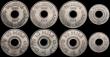 London Coins : A169 : Lot 2236 : Palestine (7) 20 Mils 1942 KM#5a UNC or near so with an edge nick to the centre hole. 10 Mils (3) 19...