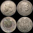 London Coins : A169 : Lot 2292 : World a small group (5) Brazil 2000 Reis 1889 KM#485 NEF/EF with an attractive colourful tone, Austr...