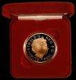 London Coins : A169 : Lot 476 : Five Pound Crown 1999 Diana Memorial Gold Proof S.L6 FDC in the Royal Mint box of issue with certifi...
