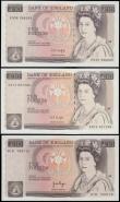 London Coins : A169 : Lot 68 : Ten Pounds QE2 pictorial & Florence Nightingale Page & Kentfield (3) comprising Page B331 Re...