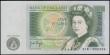 London Coins : A169 : Lot 69 : One Pound Page QE2 pictorial & Sir Isaac Newton B339a Green Experimental issue 1978 serial numbe...