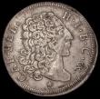 London Coins : A170 : Lot 1010 : German States - Bavaria 30 Kreuzer 1728 Karl Albrecht KM#402 Munich Mint, Bold and clear Fine