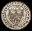 London Coins : A170 : Lot 1025 : Germany - Weimar Republic 3 Reichsmarks 1930D 700th Anniversary of the Death of Von der Vogelweide K...