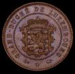 London Coins : A170 : Lot 1109 : Luxembourg 5 Centimes 1860 KM#22.2 UNC with minor cabinet friction, a pleasing and even blue tone, v...