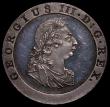 London Coins : A170 : Lot 1469 : Farthing 1797 Pattern Restrike in Silver Peck 1200 R72 Obverse: Three Berries, the lowest of which h...
