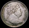 London Coins : A170 : Lot 1736 : Halfcrown 1817 Bull Head doubled E in DEI, LCGS variety 19, EF the obverse with grey tone, the rever...