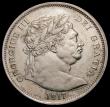 London Coins : A170 : Lot 1738 : Halfcrown 1817 Bull Head ESC 616, Bull 2090  About EF, starting to tone in places
