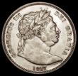 London Coins : A170 : Lot 1739 : Halfcrown 1817 Bull Head ESC 616, Bull 2090  VF/GVF