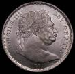 London Coins : A170 : Lot 1740 : Halfcrown 1817 Bull Head ESC 616, Bull 2090 Choice UNC and lustrous in an LCGS holder and graded LCG...