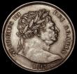 London Coins : A170 : Lot 1741 : Halfcrown 1817 Bull Head ESC 616, Bull 2090 EF/GEF the obverse with some hairlines