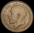 London Coins : A170 : Lot 1842 : Halfcrown 1921 ESC 768, Bull 3722, Davies 1678, dies 3C UNC or very near so with underlying gold ton...