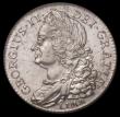 London Coins : A170 : Lot 1977 : Shilling 1745 LIMA ESC 1205, Bull 1724 UNC or very near so and lustrous, in an LCGS holder and grade...
