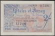 London Coins : A170 : Lot 205 : Jersey (2) comprising a World War II German Occupation 2 Shillings Pick 3a (BY JE4) issued in April ...
