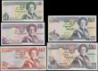 London Coins : A170 : Lot 207 : Jersey (5) a full denomination set of the Ian Black signature ND 2000 QE2 series all in UNC and beau...