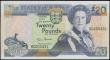 London Coins : A170 : Lot 209 : Jersey 20 Pounds Pick 29 (BY JE43b) ND 2000 signature Ian Black and a FIRST prefix LOW number for th...