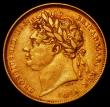 London Coins : A170 : Lot 2126 : Sovereign 1821 as Marsh 5, the B of B.P double struck on the obverse Good Fine, unusual